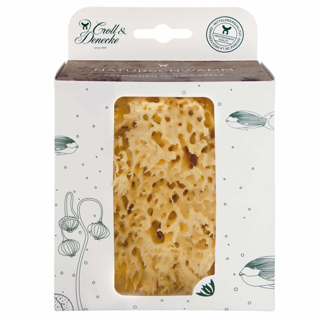 Willow Way Produce Goats Milk Croll & Denecke Natural Sea Sponge