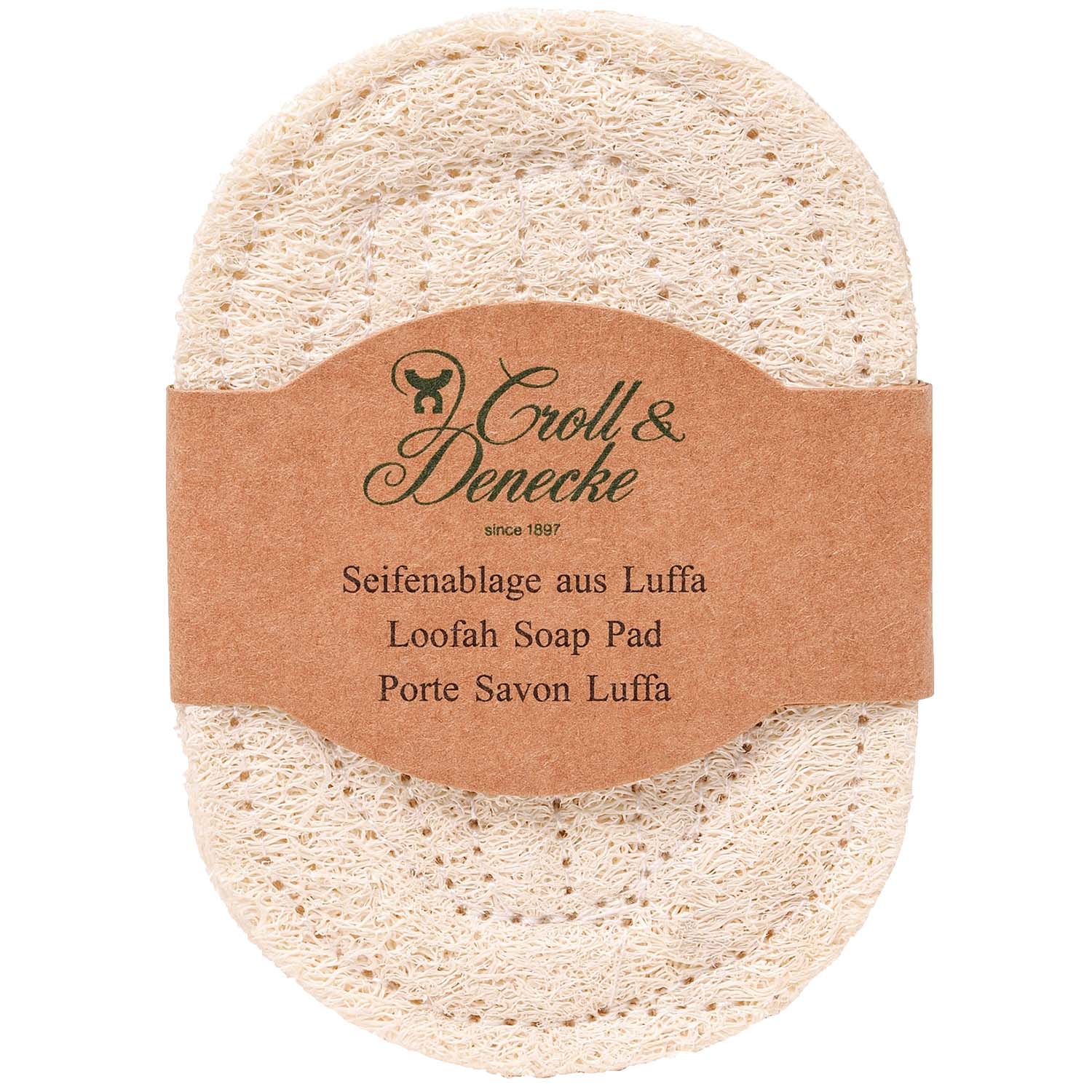Willow Way Produce Goats Milk Croll & Denecke Loofah Soap Pad